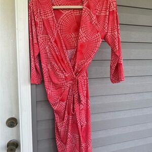 Medium Maternity A Pea In A Pod  Patterned Women's Dress